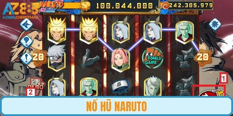 Game nổ hũ siêu hot Naruto