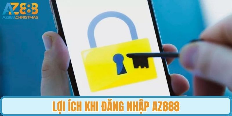 Nhiều quyền lợi nhận về khi đăng nhập chơi game tại AZ888